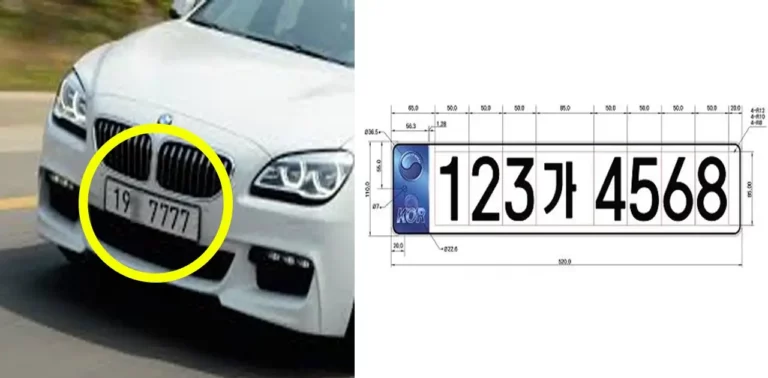 자동차 번호판 의미